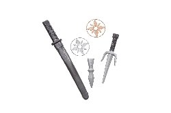 KIT NINJA 5 ELEMENTI